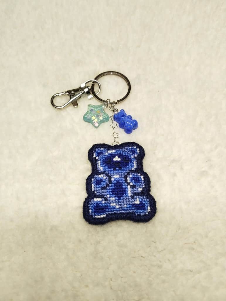 "Gummy Bear" atslēgu piekariņš.
