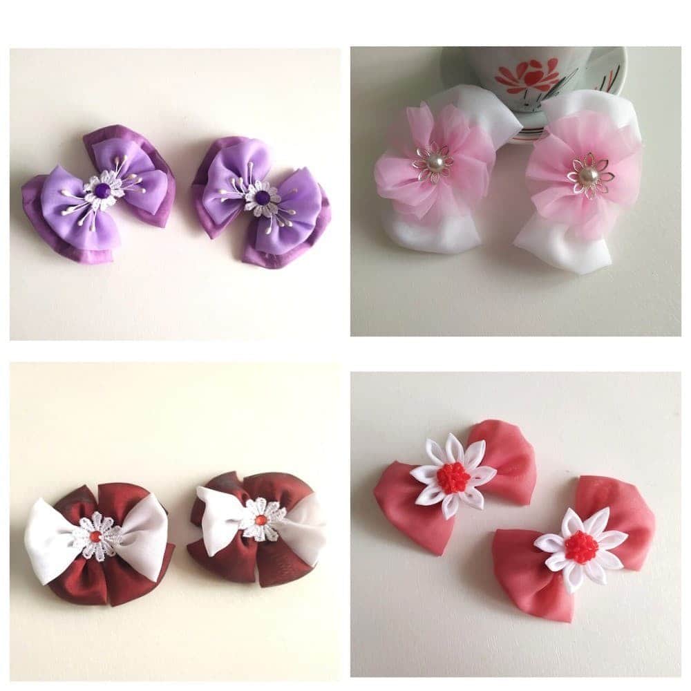 4 krāsas/Komplekts -2gb./Matu sprādzes/Matu klips/Bante/Aksesuārs 