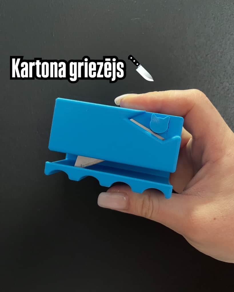 Kartona griezējs - strēmeļu izgatavotājs