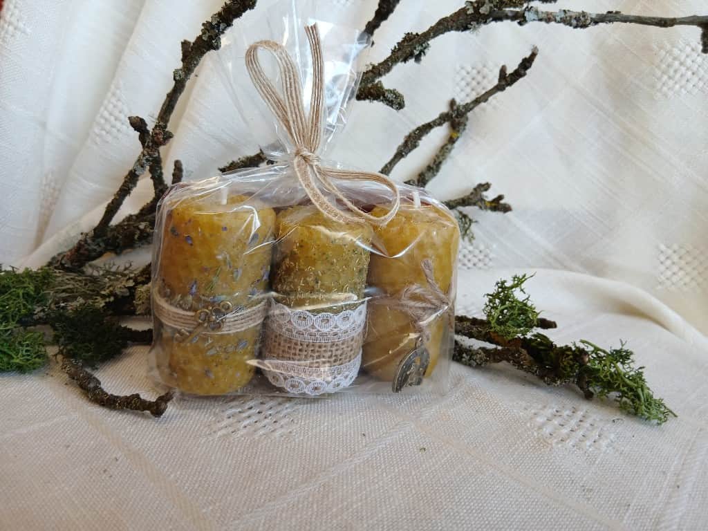 Sveces Bišu vaska komplekts