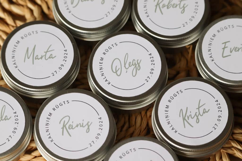 Personalizējamas sveces