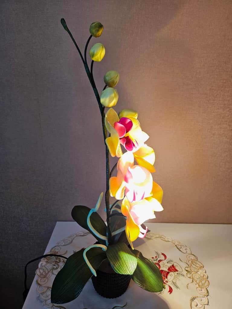 Naktslampiņa "ORHIDEJA"