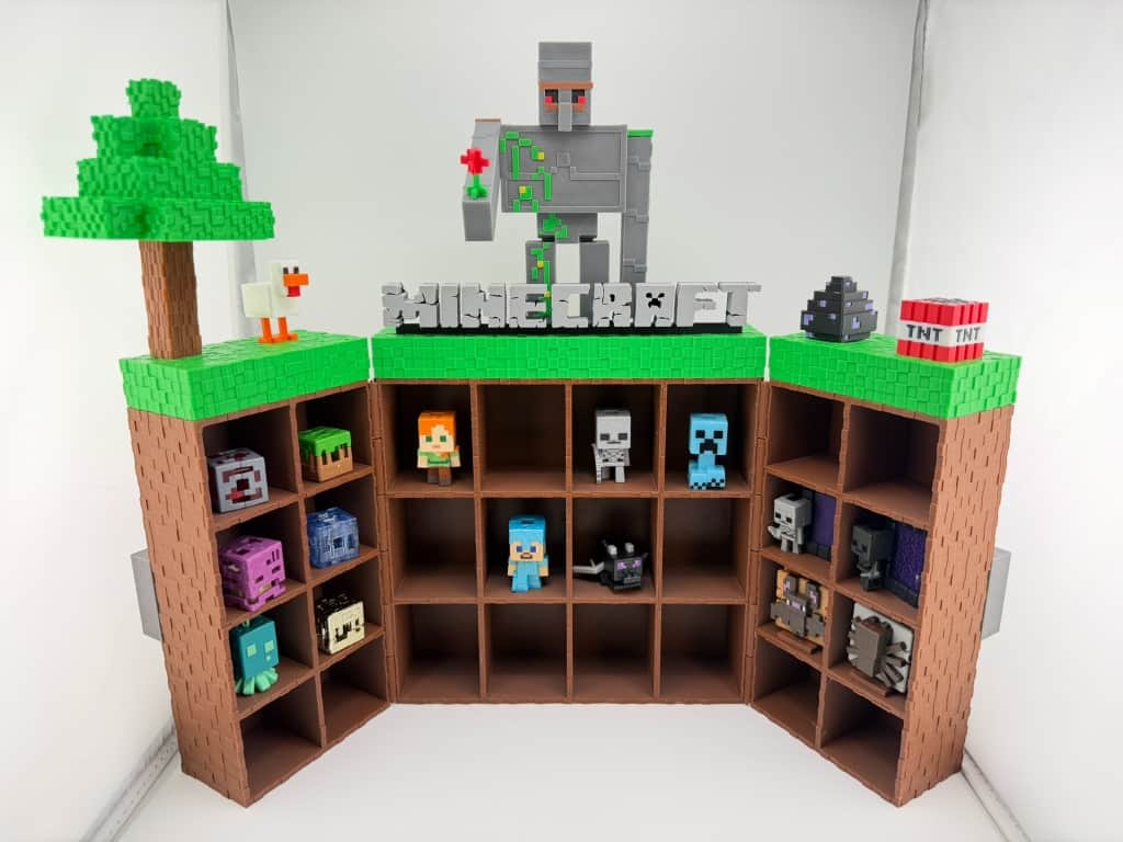 Minecraft vitrīna / Kinder Joy / Funko Pop