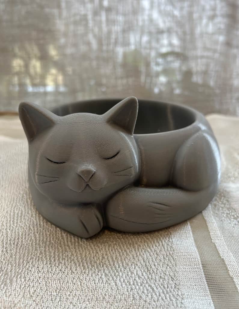 Konfekšu trauks / Kaķis / Dekors