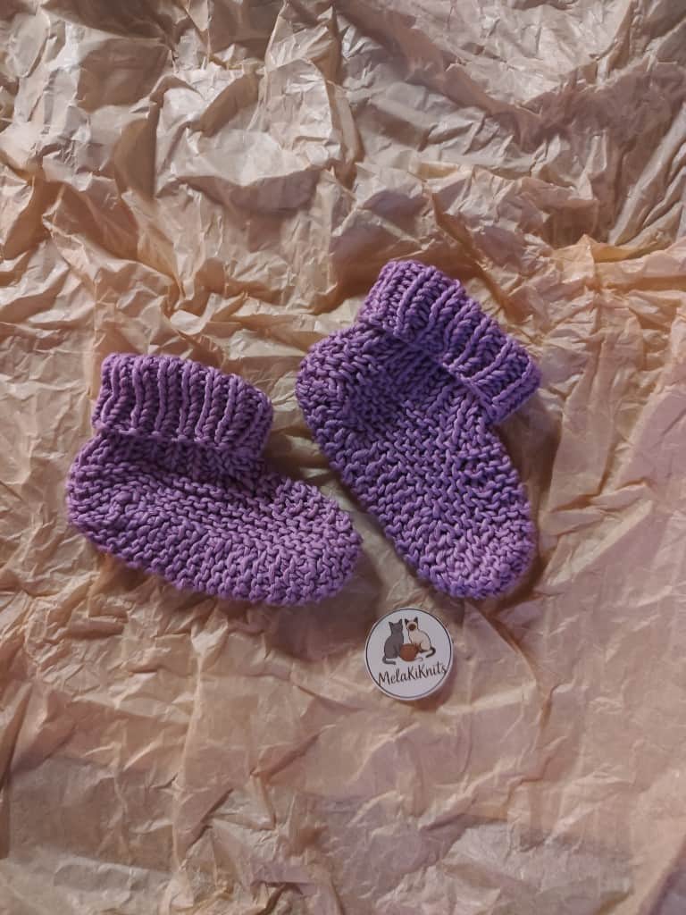 MelaKnits zīdaiņu čībiņas 3-6mēn