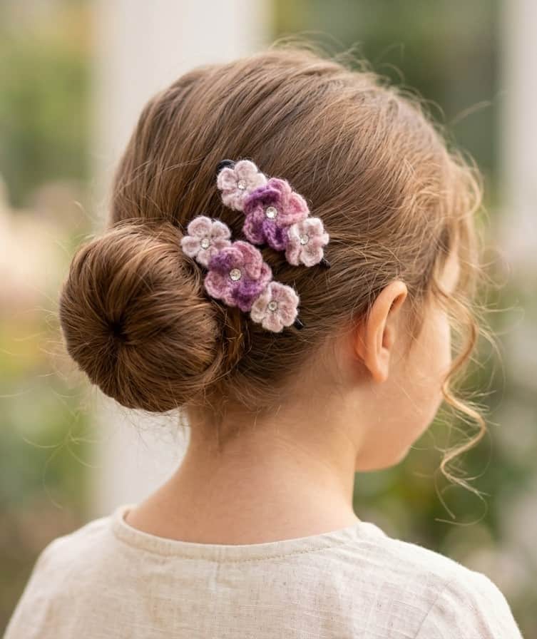 5 krāsas/Komplekts -2gb./Matu sprādzes/Aksesuārs meitenēm 