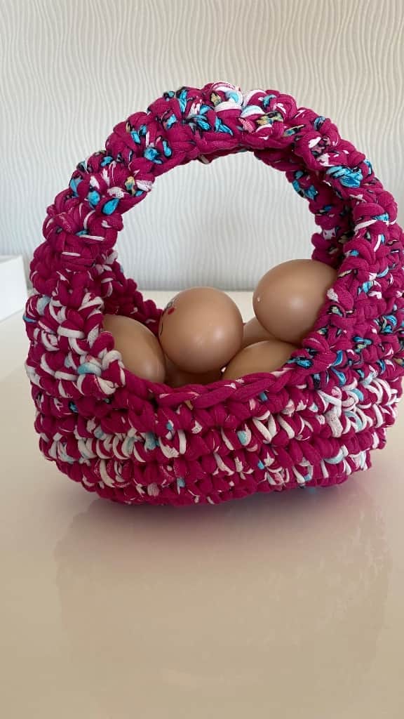 Tamborēta soma/grozs