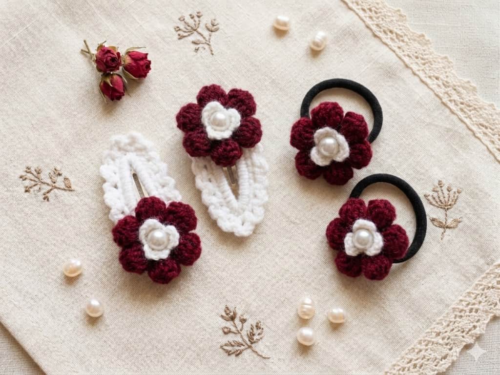 Komplekts=2 Matu sprādzes+2 Matu gumijas/Aksesuārs meitenēm 