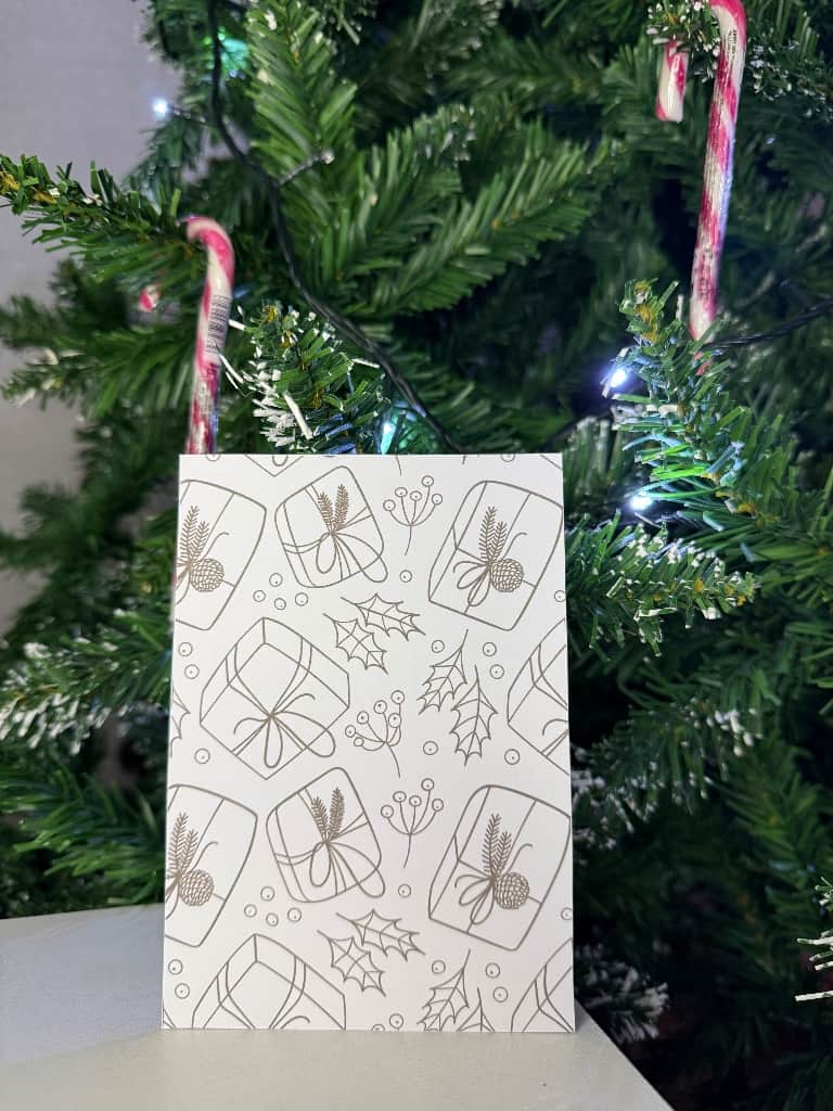 Ziemassvētku kartītes (ne-atveramas)