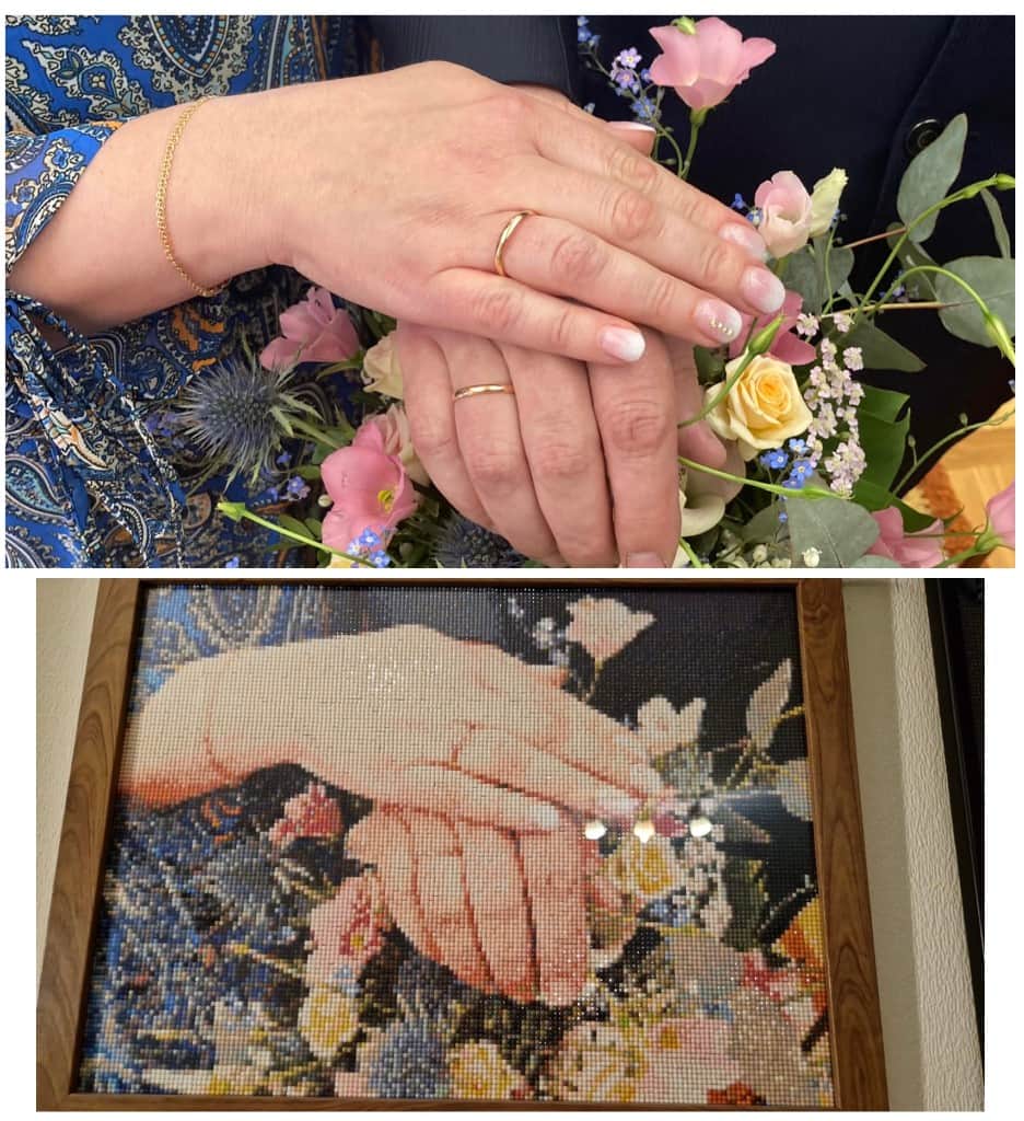 Dimanta mozaīku glezna pēc jūsu bildes