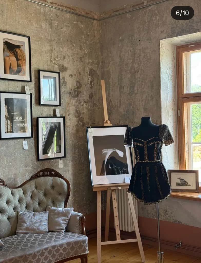 Korseštipa augšiņa + svārki / upcycle