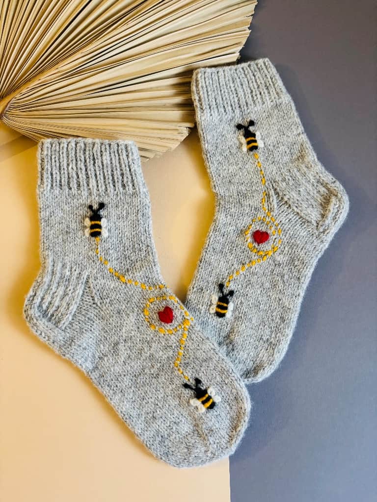 Vilnas zeķes 🐝