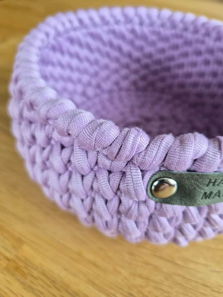 Tamborēti interjera grozi TEXTURA lavanda