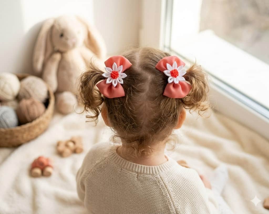 4 krāsas/Komplekts -2gb./Matu sprādzes/Matu klips/Bante/Aksesuārs 