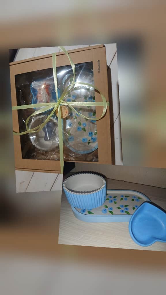 Dekoratīvo ģipša trauku komplekts