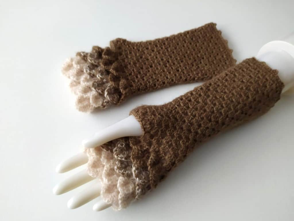 Sieviešu bezpirkstu cimdi, roku sildītāji