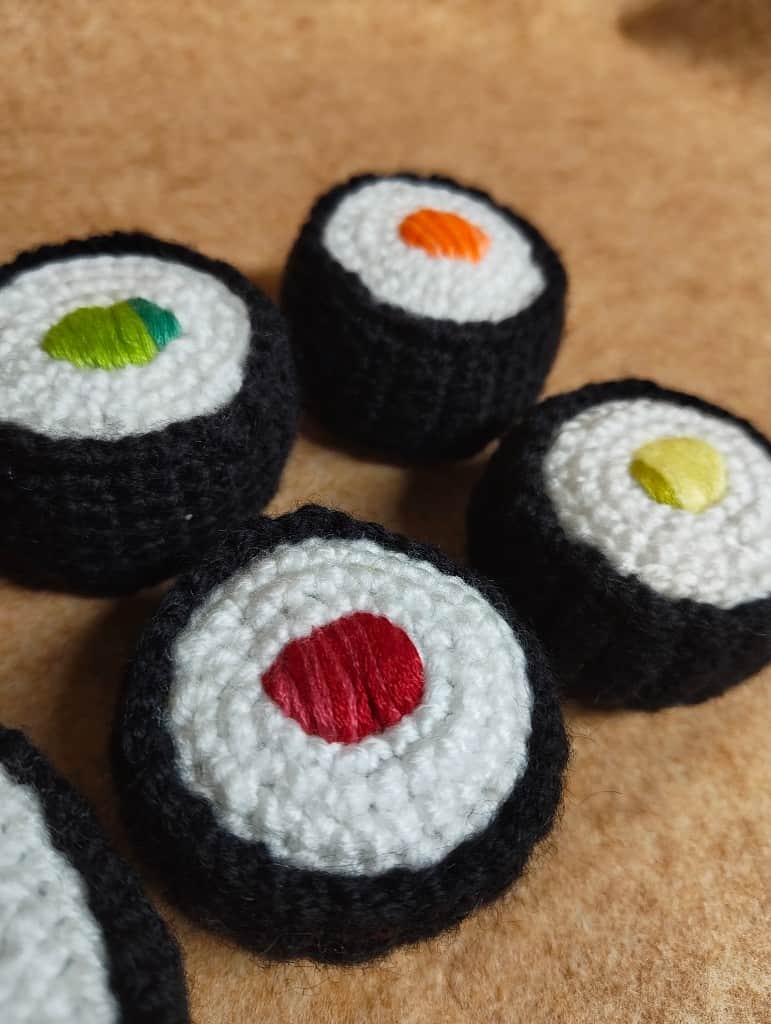 Kaķu rotaļlietu komplekts - Suši.