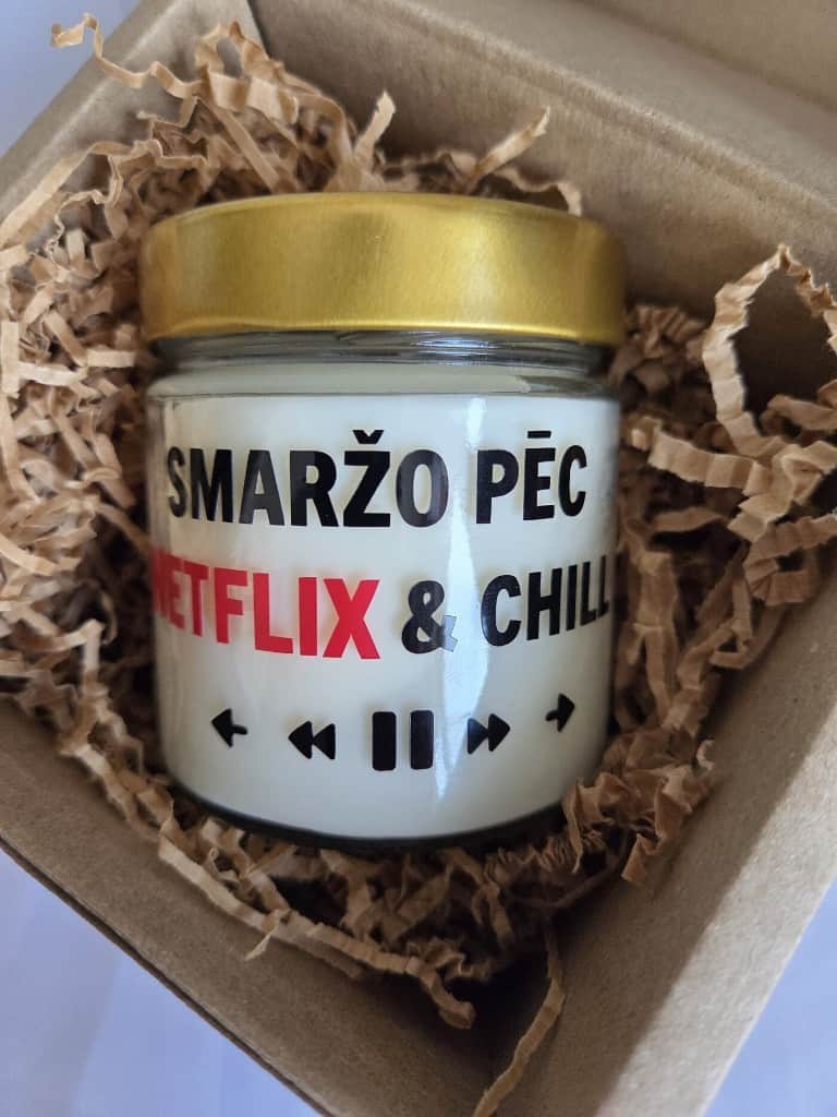 Personalizētās aromātiskās burciņsveces