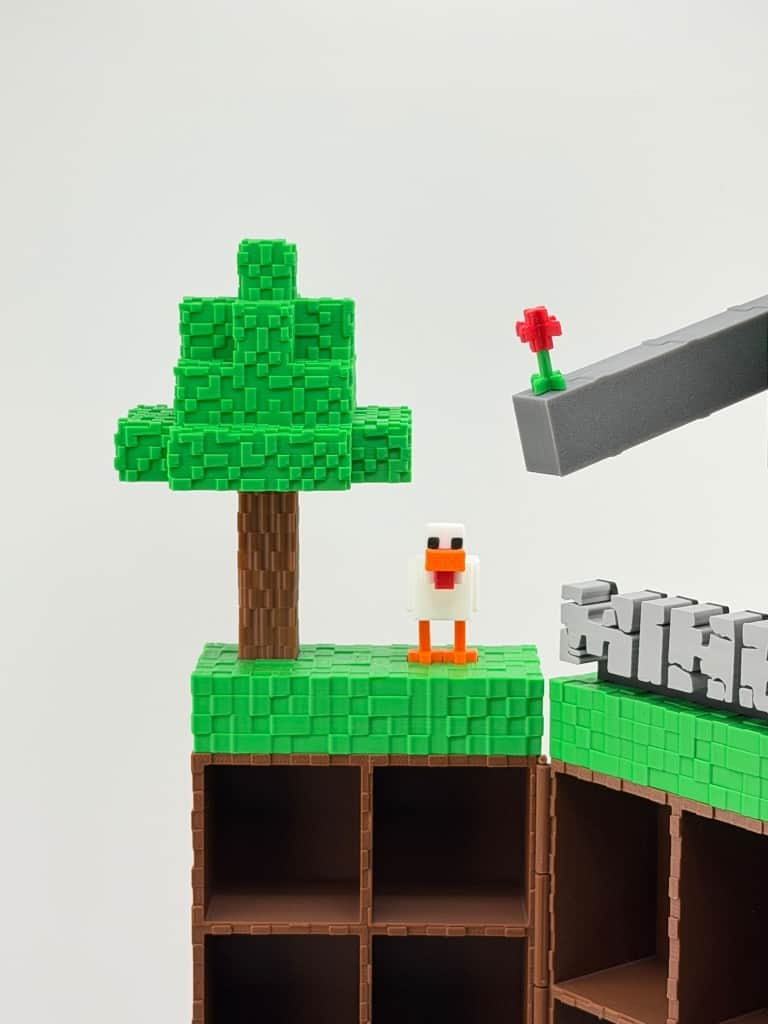 Minecraft vitrīna / Kinder Joy / Funko Pop