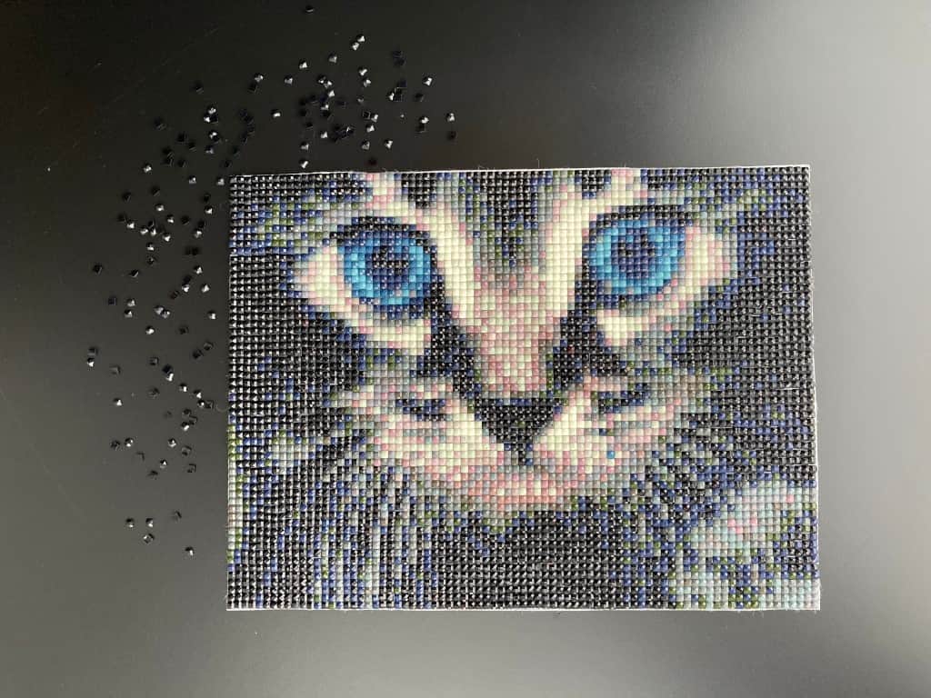 Dimanta mozaīku gleznas - Kaķi un kaķēni