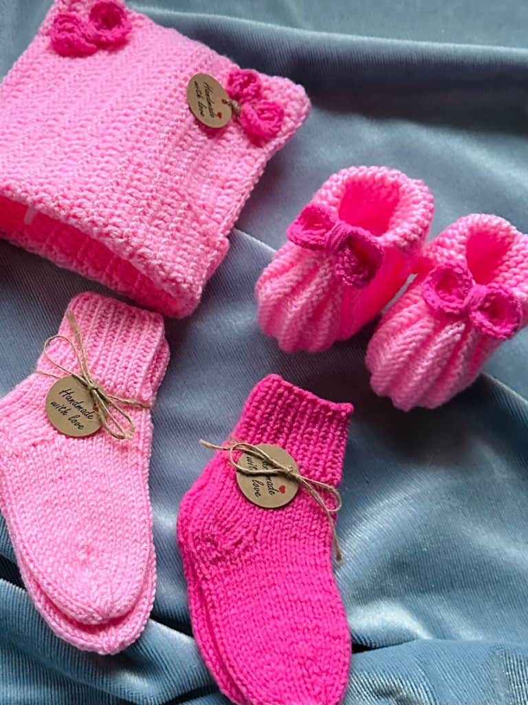 Adīts komplekts jaundzimušajai  KAĶĒNS