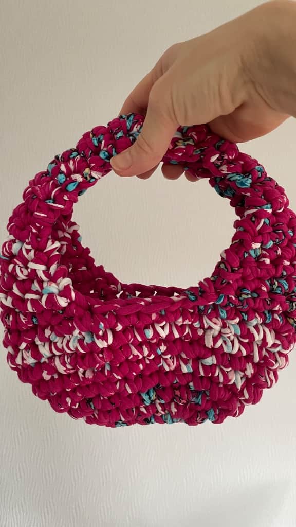 Tamborēta soma/grozs