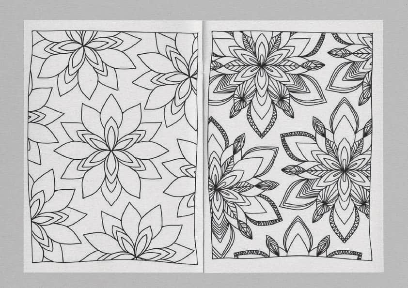 Mandalu krāsojamā grāmata | Krāsojamā grāmata relaksācijai | Krāsojamā grāmata bērniem un pieaugušajiem