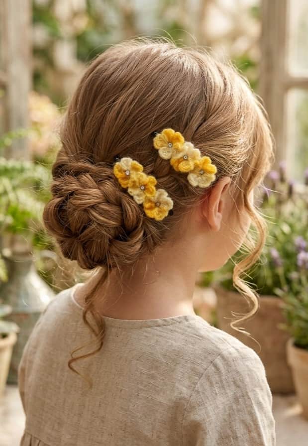 5 krāsas/Komplekts -2gb./Matu sprādzes/Aksesuārs meitenēm 