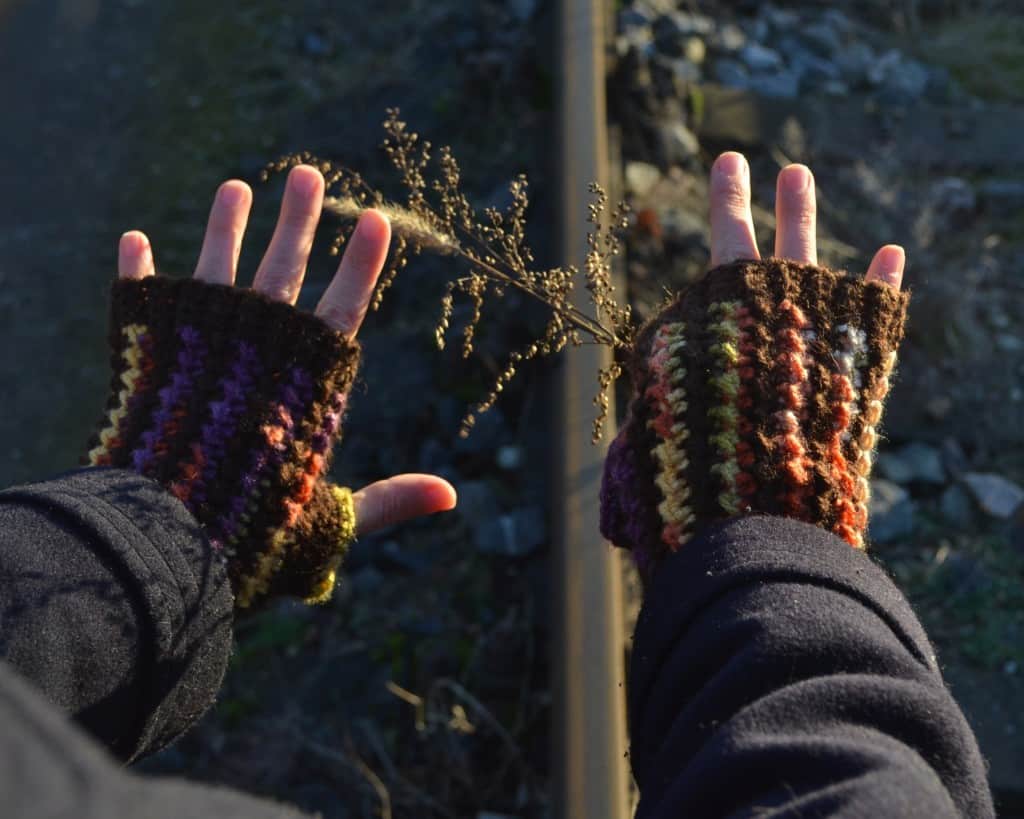 tamborēti roku sildītāji