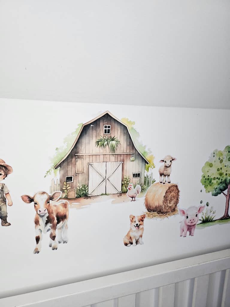 Līmpapīra uzlīmes "Fermas dzīvnieki"