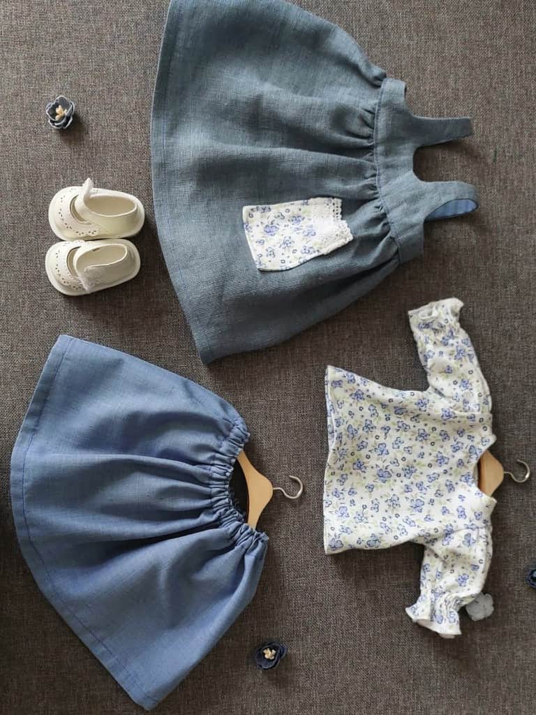 Ar rokām darināta lelle, Neaizmirstulīte