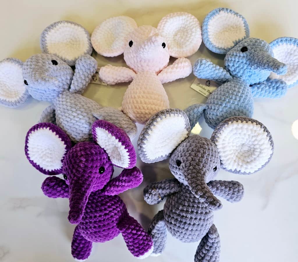 Mīkstā rotaļlieta - Zilonītis