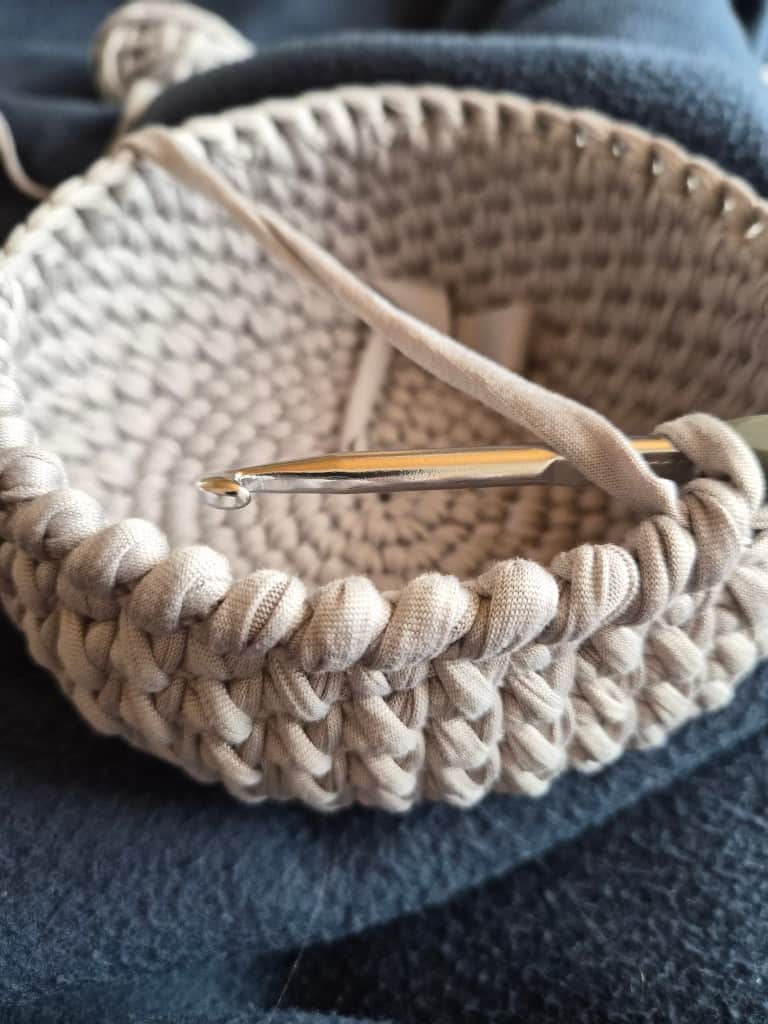 Tamborēti interjera grozi TEXTURA smilšu