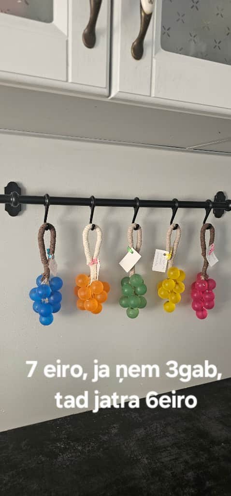 Ķekarziepes ar dažādiem aromātiem