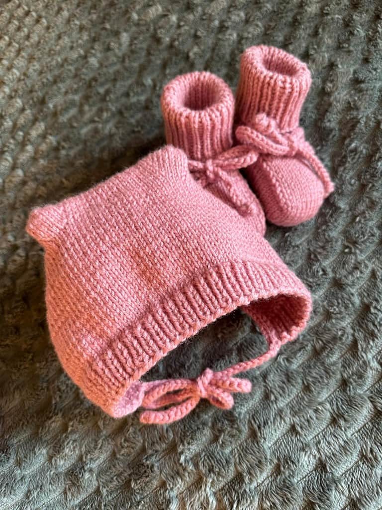  Adīts komplekts jaundzimušai meitiņai dāvanu box 🎁