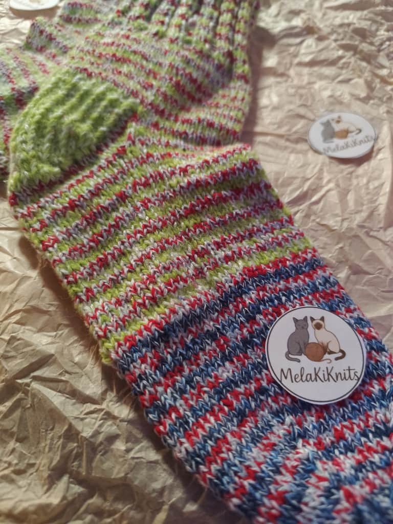 KiKnits zeķes Klasikās strīpas 30-31 izmērs