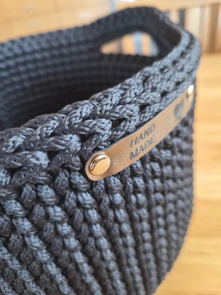 Tamborēts interjera grozs “OGLE" lielais