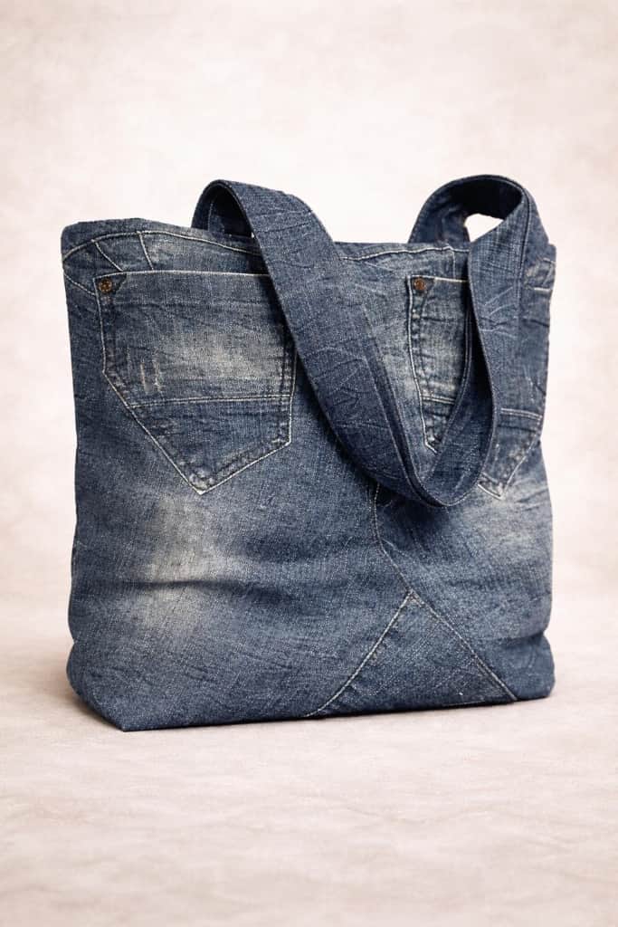 Džinsa soma “Putni”