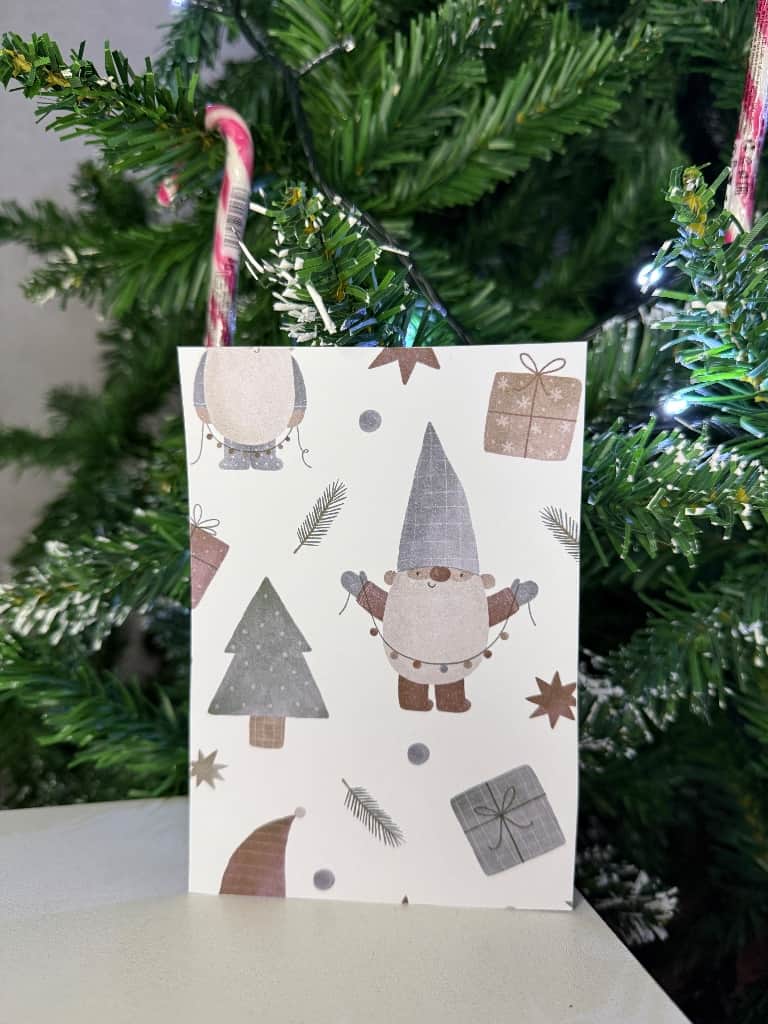 Ziemassvētku kartītes (ne-atveramas)