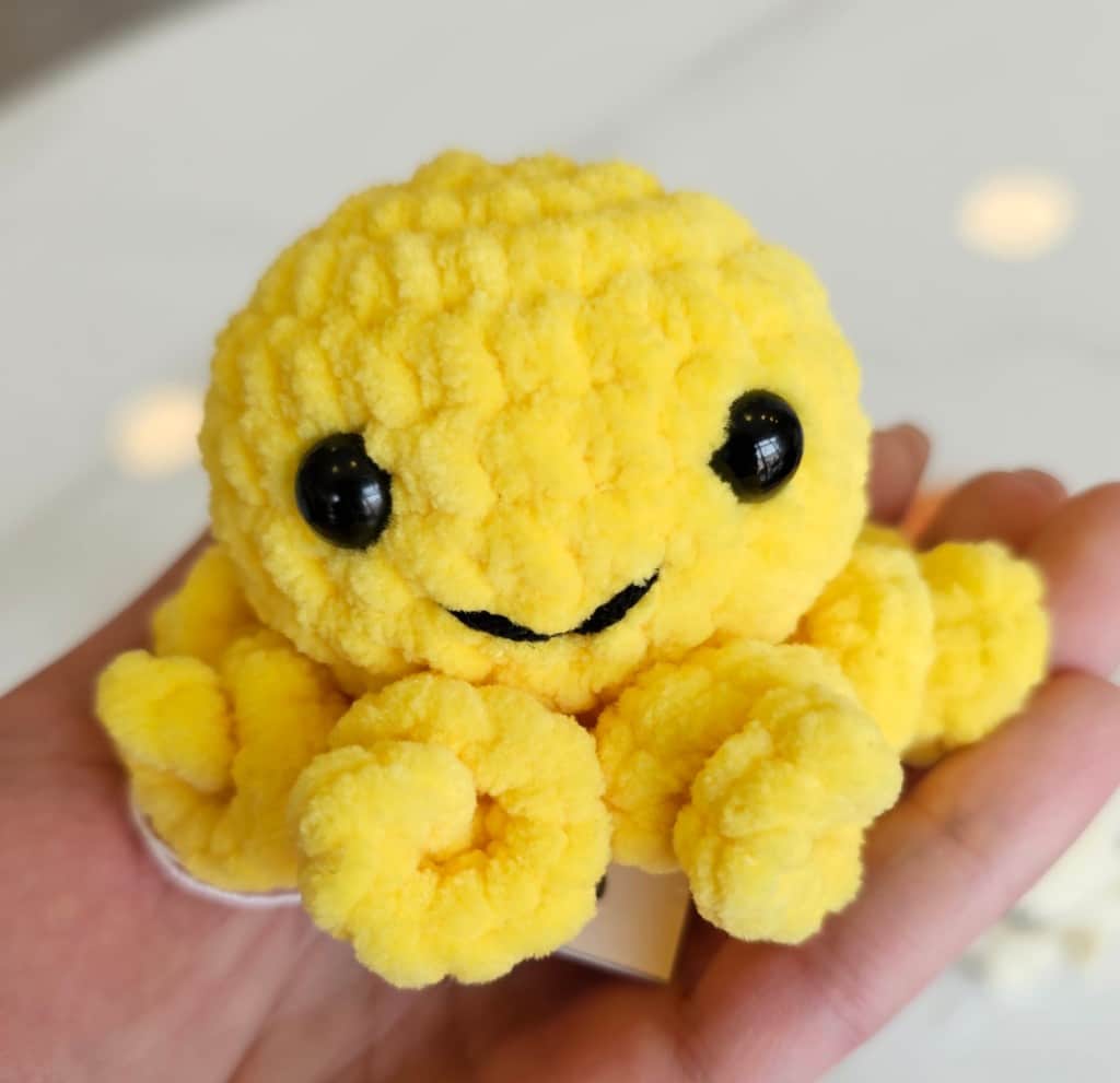 Mīkstā rotaļlieta - Mini astoņkājis