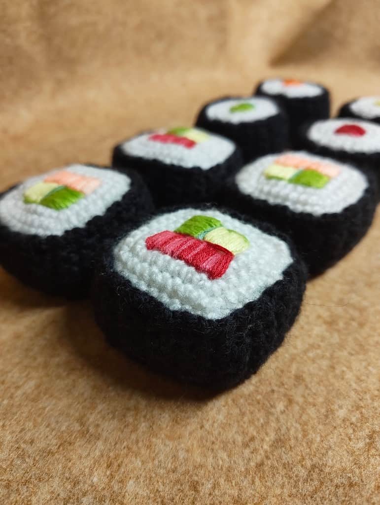 Kaķu rotaļlietu komplekts - Suši.