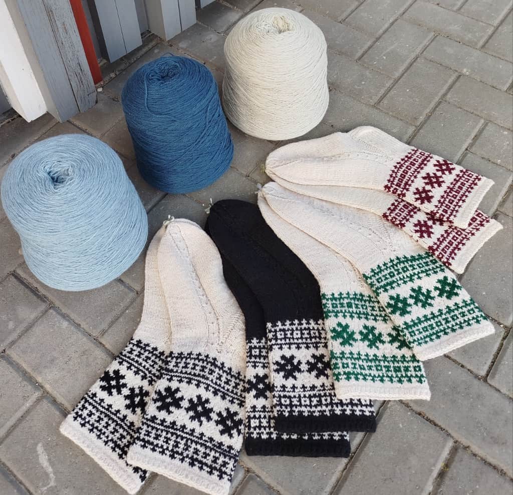 Vīriešu tautiskās zeķes 