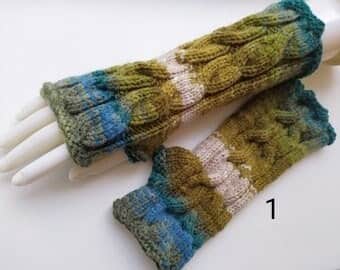 Sieviešu cimdi, Bezpirkstu cimdi, Roku sildītāji 