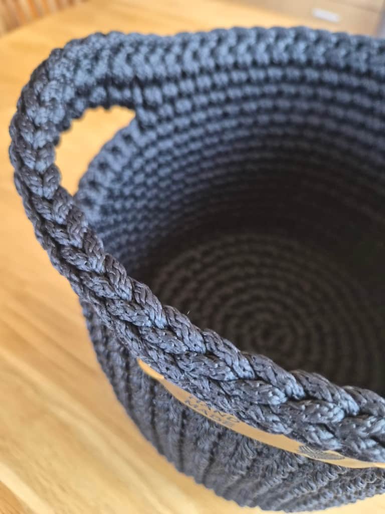 Tamborēts interjera grozs “OGLE" lielais