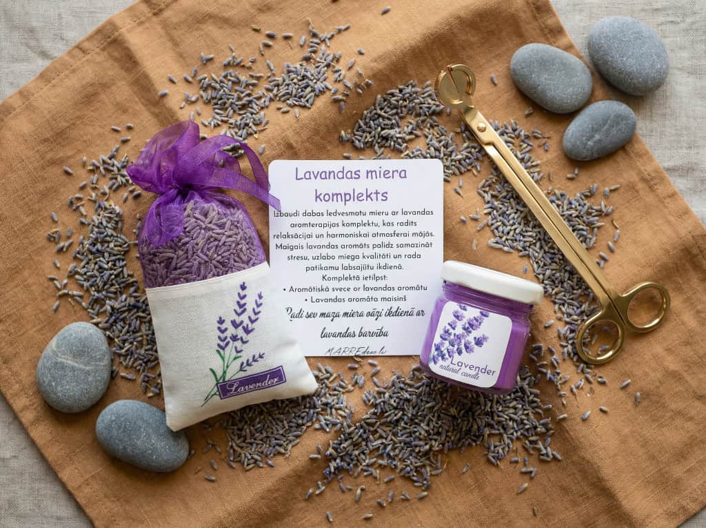 Dāvanu komplekts | Lavandas miera komplekts.