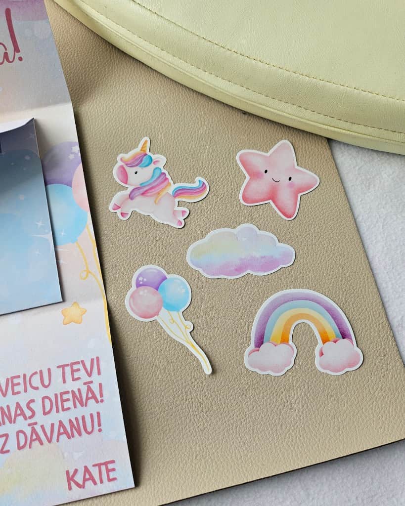 Personalizējamas naudas kartītes bērniem