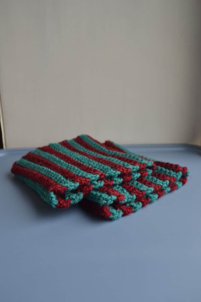 tamborēti potīšu sildītāji ''boot cuffs''