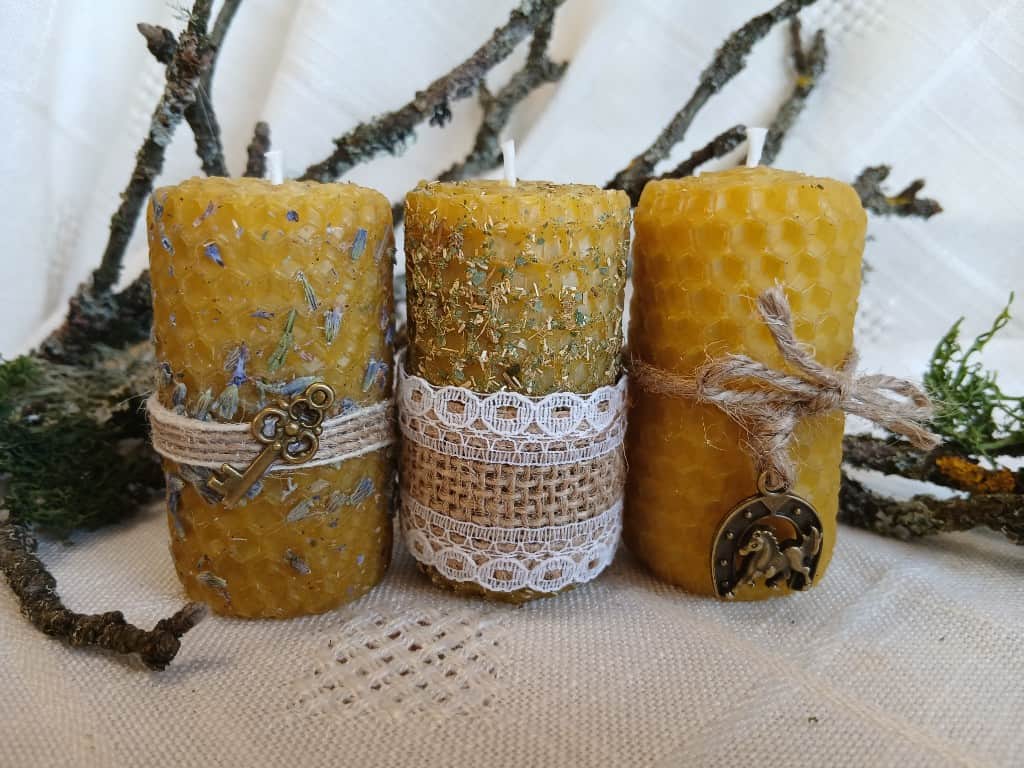 Sveces Bišu vaska komplekts