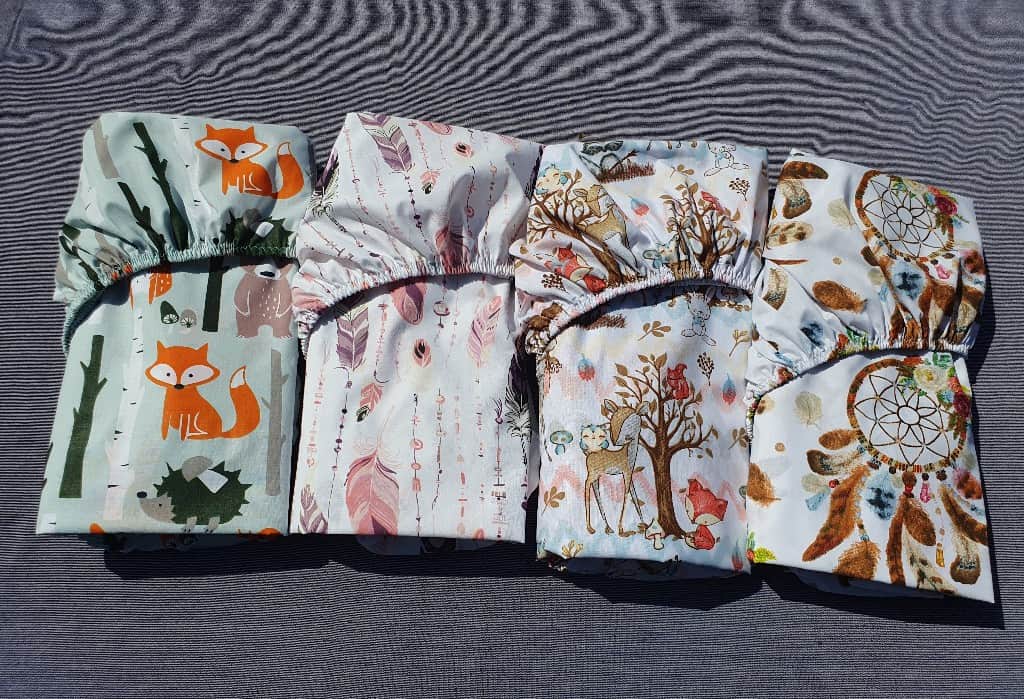 Kokvilnas palags ar gumiju