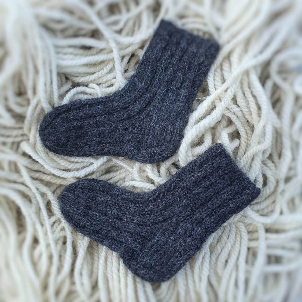 3-6 mēn Vilnas zeķītes